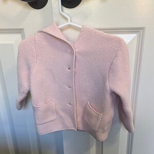 GAP Soft Pink Baby Sweater